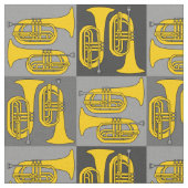 Baritone Crosshatch Stof (Close Up)