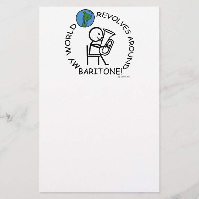 Baritone - de wereld revolt rond (Voorkant)