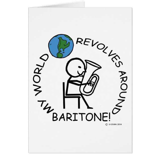 Baritone - de wereld revolt rond (Voorkant)