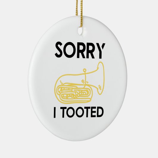 Baritone Definition Funny Orchestra Singer Keramisch Ornament (Rechts)