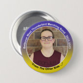 Baritone Haley 11 Ronde Button 7,6 Cm (Voorkant /achterkant)