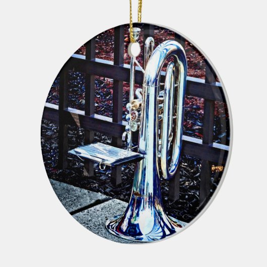 Baritone Horn voor parade Keramisch Ornament (Links)