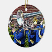 Baritone Horns en Trombones Keramisch Ornament (Links)