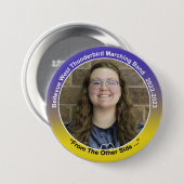 Baritone Isabella 10 Ronde Button 7,6 Cm (Voorkant /achterkant)