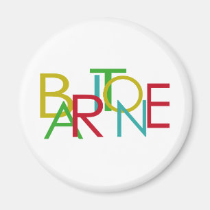 Baritone Letters Magneet
