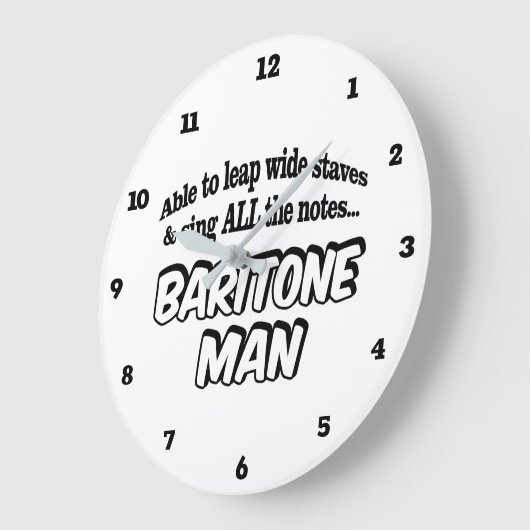 Baritone Man - Music Superheld Grote Klok (Hoek)