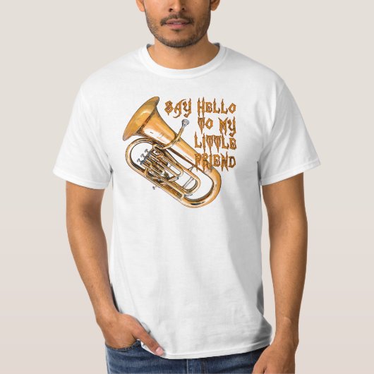 Baritone: Mijn kleine vriend T-shirt (Voorkant)