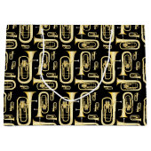 Baritone Musician Band Teacher Large Gift Bag Groot Cadeauzakje (Voorkant)