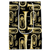 Baritone Musician Band Teacher Medium Cadeauzakje (Achterkant)