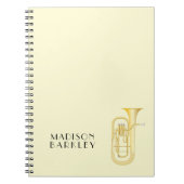 Baritone Musician Band Teacher Notitieboek (Voorkant)