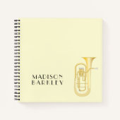 Baritone Musician Band Teacher Notitieboek (Voorkant)