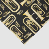 Baritone Musician Band Teacher Tissue Paper Tissuepapier (Detail)