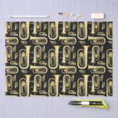 Baritone Musician Band Teacher Tissue Paper Tissuepapier (Craft)