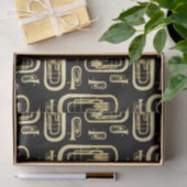 Baritone Musician Band Teacher Tissue Paper Tissuepapier (Geschenk)