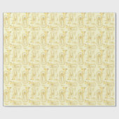 Baritone Musician Band Teacher Wrapping Paper Cadeaupapier (Vlak)