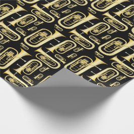 Baritone Musician Band Teacher Wrapping Paper Cadeaupapier