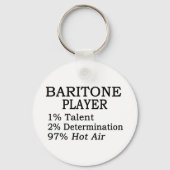 Baritone Player Hot Air Sleutelhanger (Voorkant)