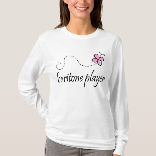  Baritone Player T-shirt (Voorkant)
