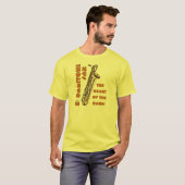 Baritone Sax T-shirt (Voorkant volledig)