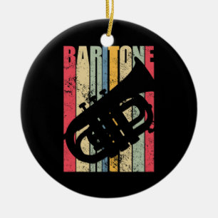 Baritone Saxophone Horn Marching Band Major Gear L Keramisch Ornament