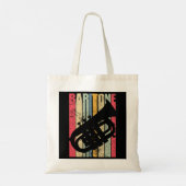 Baritone Saxophone Horn Marching Band Major Gear L Tote Bag (Achterkant)