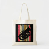 Baritone Saxophone Horn Marching Band Major Gear L Tote Bag (Voorkant)