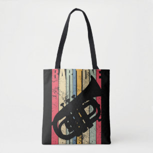 Baritone Saxophone Horn Marching Band Major Gear L Tote Bag