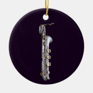 Baritone Saxophone Keramisch Ornament