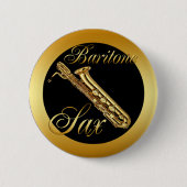 BARITONE SAXOPHONE RONDE BUTTON 5,7 CM (Voorkant)