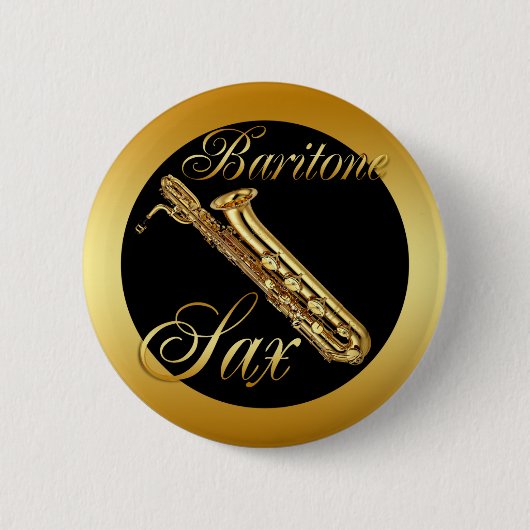 BARITONE SAXOPHONE RONDE BUTTON 5,7 CM (Voorkant)