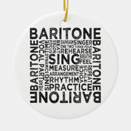 Baritone Typografie Keramisch Ornament