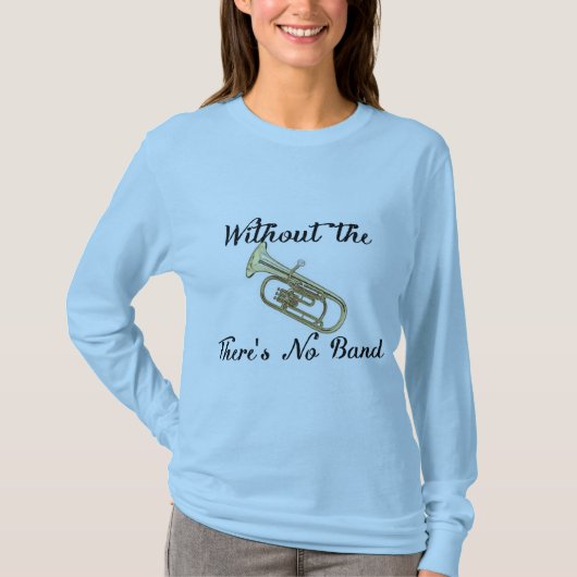 Baritone Women's Basic Long Slapes T-shirt (Voorkant)