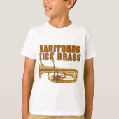 Baritones Kick Brass T-shirt (Voorkant)