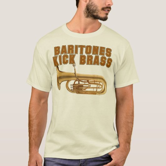 Baritones Kick Brass T-shirt (Voorkant)