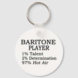Baritonspeler Heet Lucht Sleutelhanger