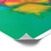 Barium Kinestische Collage Kaleidoscoop Poster (Hoek)