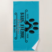 Bark Ave Patwique [logo1] Strandlaken (Voorkant)