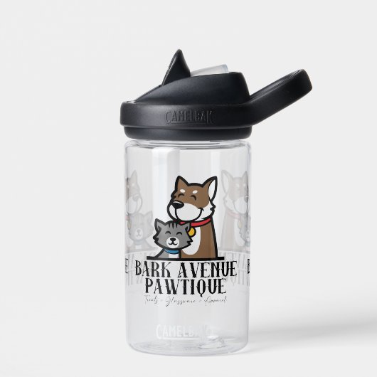 Bark Ave Patwique [logo1] Waterfles (Links)
