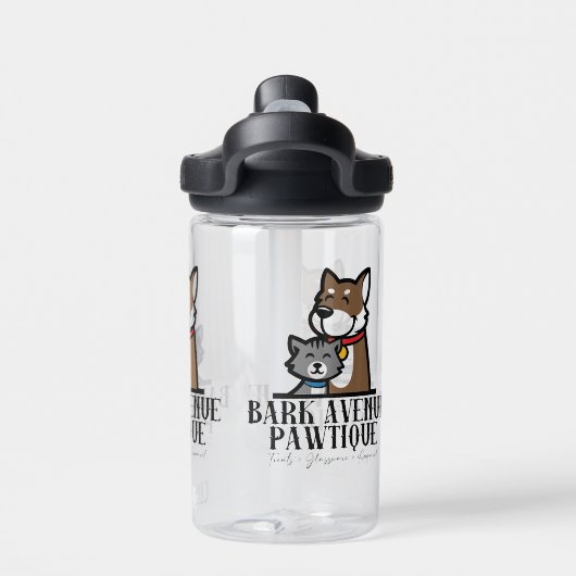 Bark Ave Patwique [logo1] Waterfles (Achterkant)