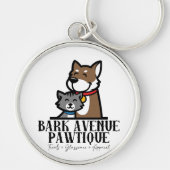Bark Avenue Patwique Sleutelhanger (Voorkant)