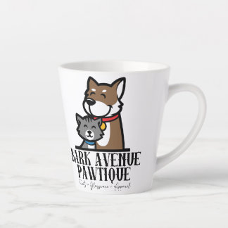 BARK AVENUE PAWTIQUE - LOGO 3 LATTE MOK