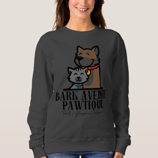 BARK AVENUE PAWTIQUE - LOGO 3 TRUI (Voorkant)