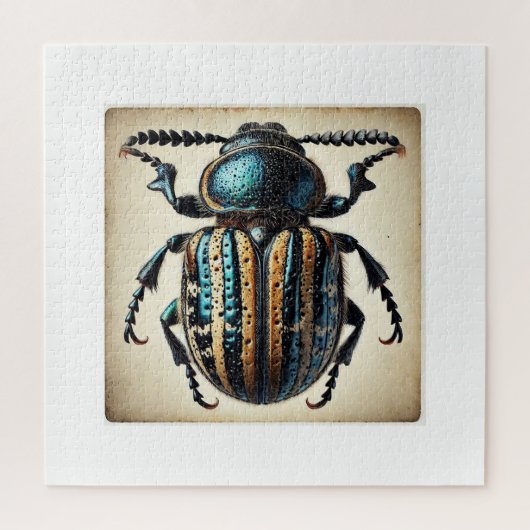 Bark Beetle 180724IREF223 - Watercolor Legpuzzel (Verticaal)