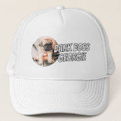 Bark Boss Huisdier Hond Foto Modern Eenvoudig Koel Trucker Pet (Voorkant)