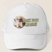 Bark Boss Huisdier Hond Foto Modern Eenvoudig Koel Trucker Pet (Voorkant)