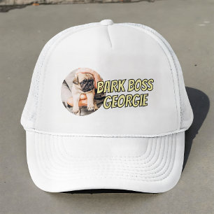 Bark Boss Huisdier Hond Foto Modern Eenvoudig Koel Trucker Pet