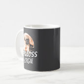 Bark Boss Pet Dog Photo Modern Simple Cool  Koffiemok (Voorkant links)