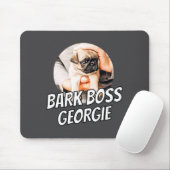 Bark Boss Pet Dog Photo Modern Simple Cool  Muismat (Met muis)