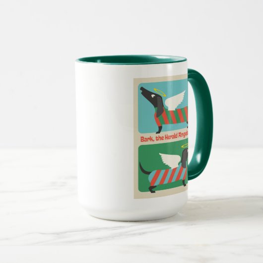 Bark, de Herald Angels zingen Mok (Voorkant rechts)