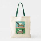 Bark, de Herald Angels zingen Tote Bag (Achterkant)